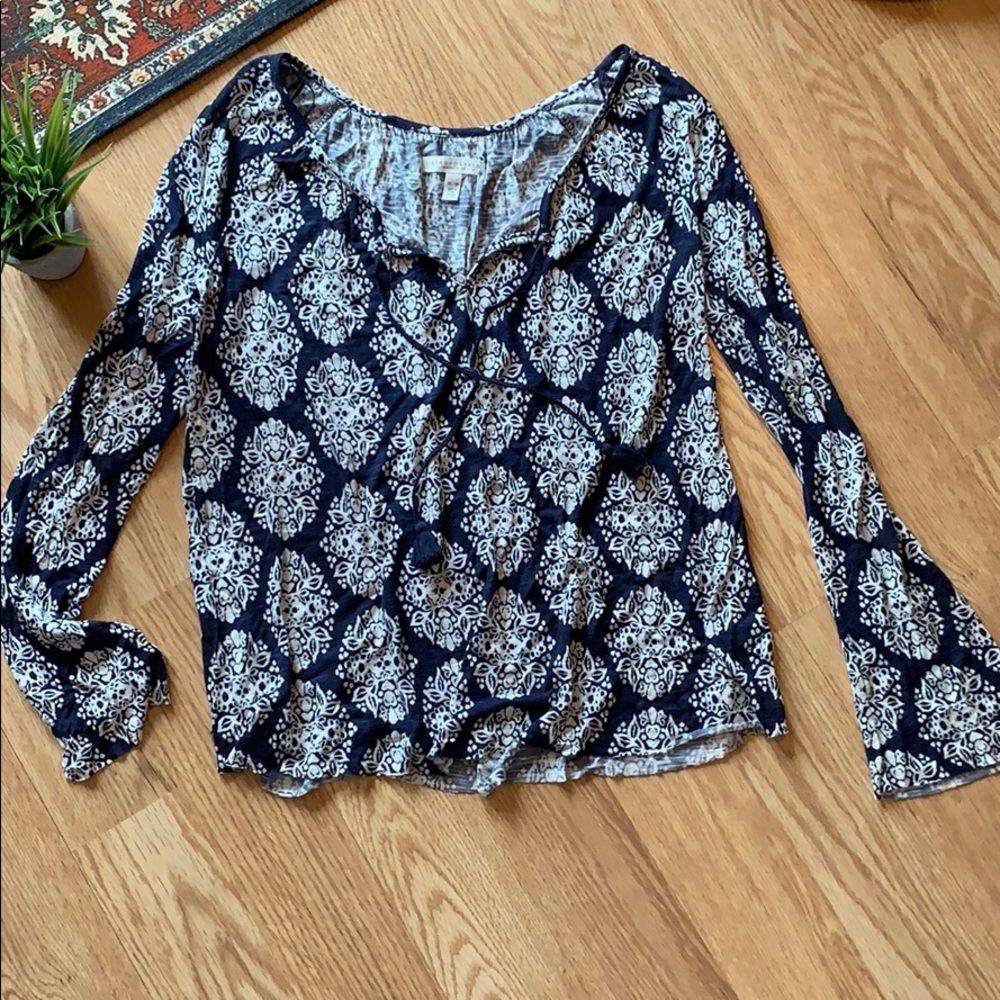 Aeropostale tassel detailed blouse